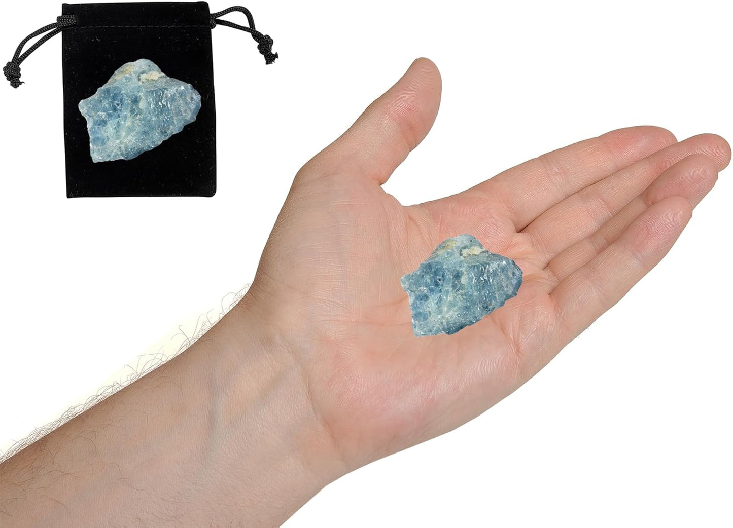 Deep Amethyst Raw Crystals, Large 1.25-2.0" Healing Crystals Natural Rough Stones Crystal for Tumbling, Cabbing, Fountain Rocks, Decoration, Polishing, Wire Wrapping, Wicca & Reiki