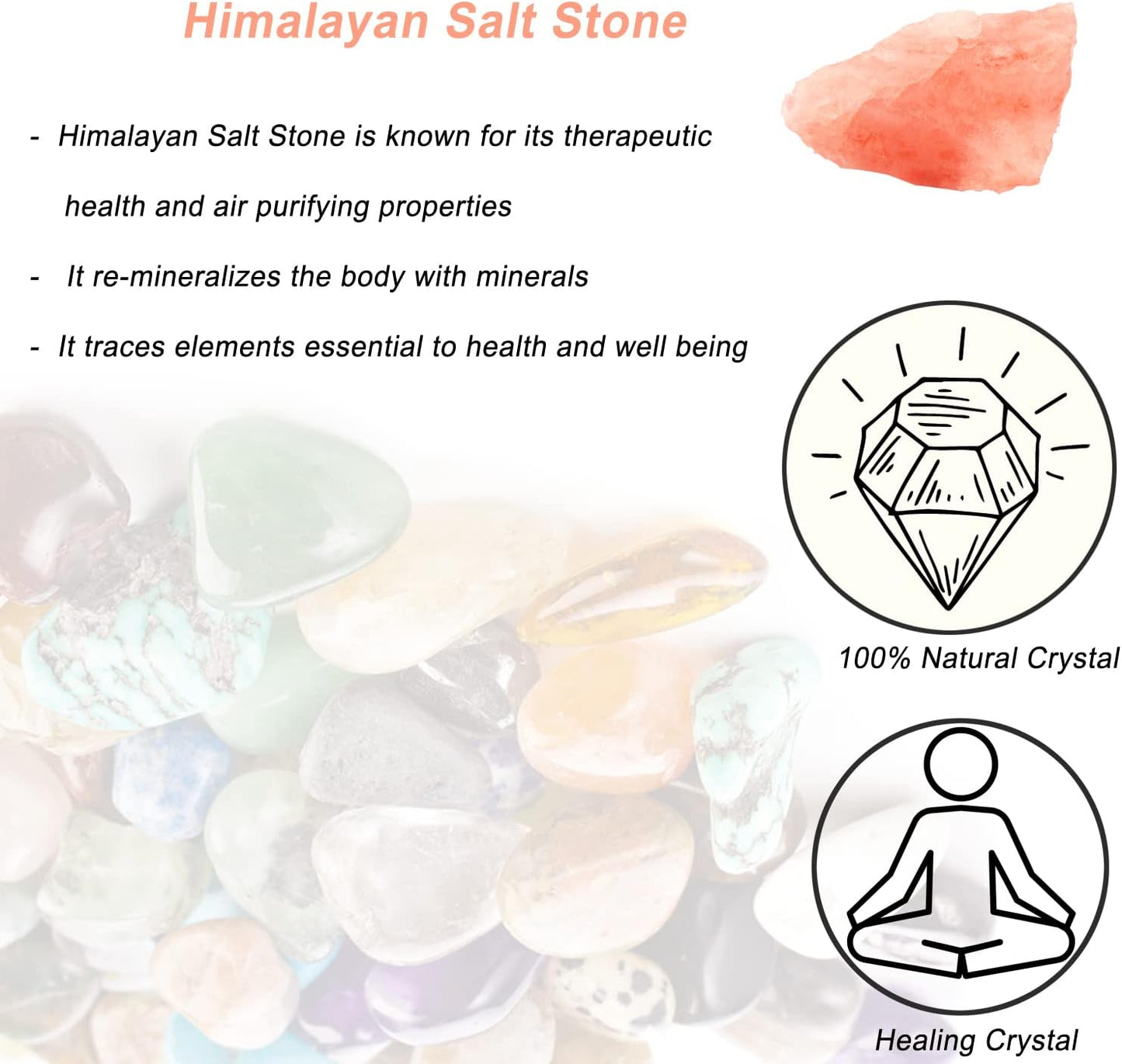 Deep Amethyst Raw Crystals, Large 1.25-2.0" Healing Crystals Natural Rough Stones Crystal for Tumbling, Cabbing, Fountain Rocks, Decoration, Polishing, Wire Wrapping, Wicca & Reiki