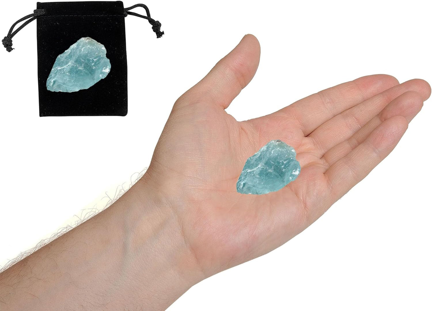 Deep Amethyst Raw Crystals, Large 1.25-2.0" Healing Crystals Natural Rough Stones Crystal for Tumbling, Cabbing, Fountain Rocks, Decoration, Polishing, Wire Wrapping, Wicca & Reiki