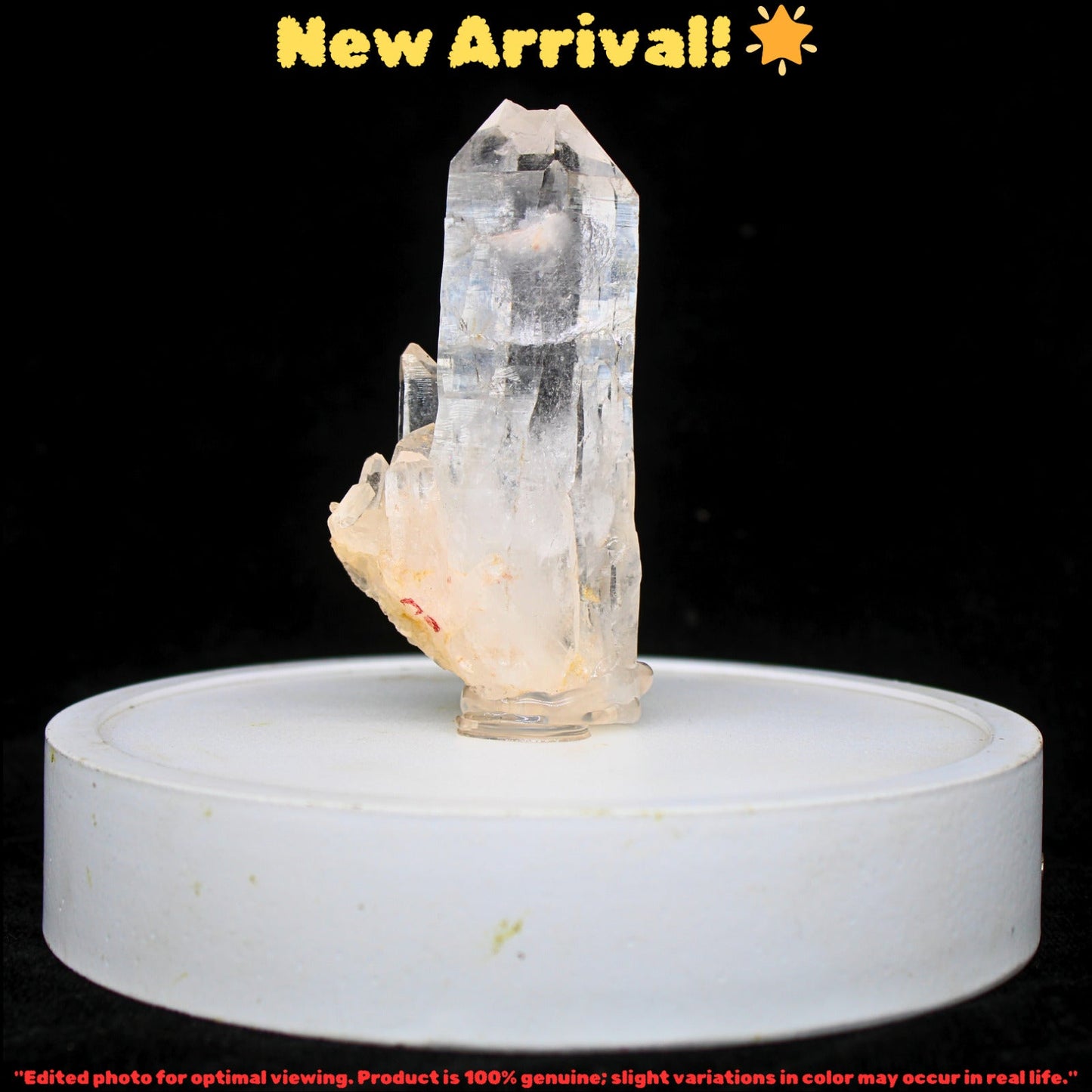 Himalayan Clear Quartz Point Wand Ethically Sourced Healing Crystal from India