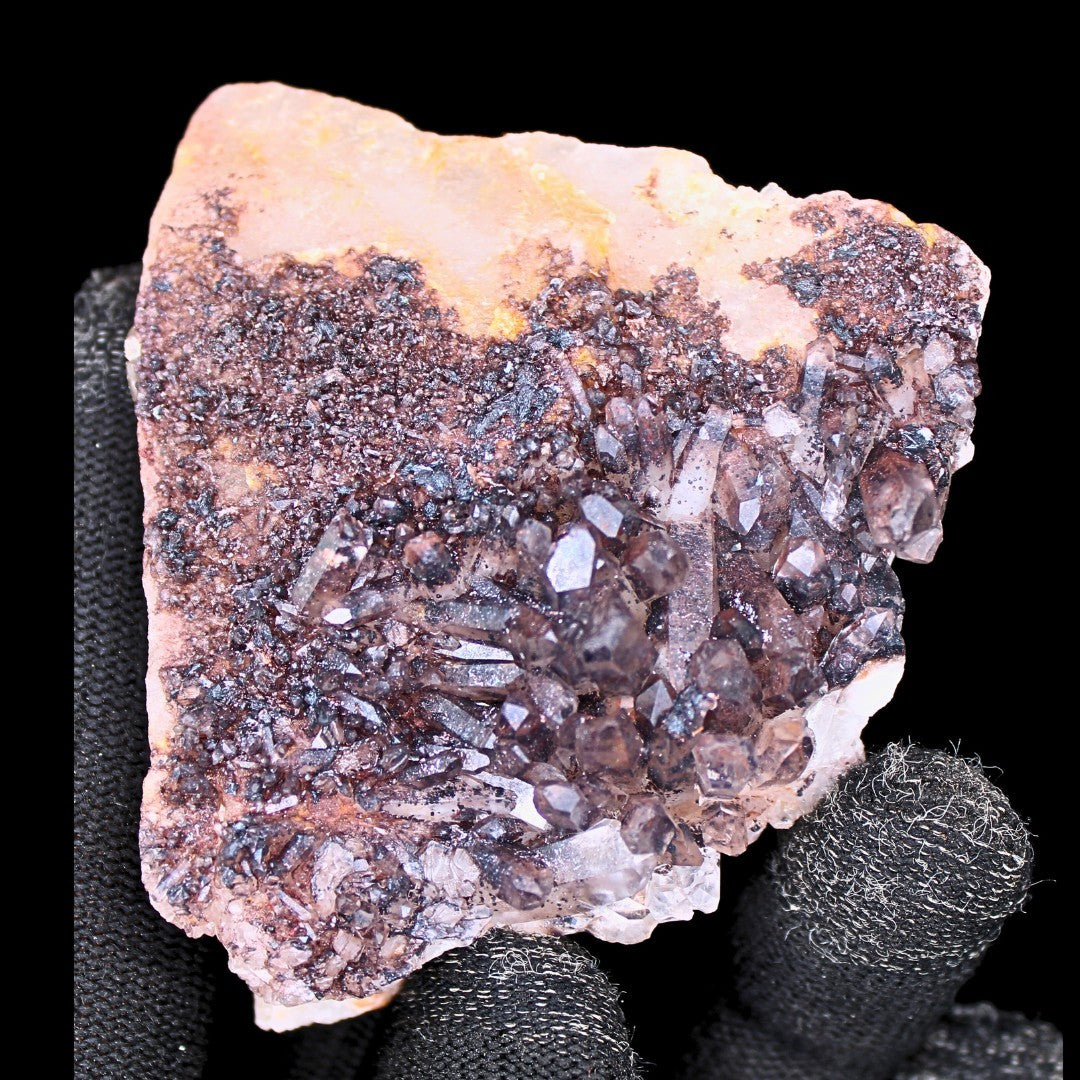 Phantom Clear Quartz Cluster 110g 6x7 cm Raw Natural Healing Crystal India