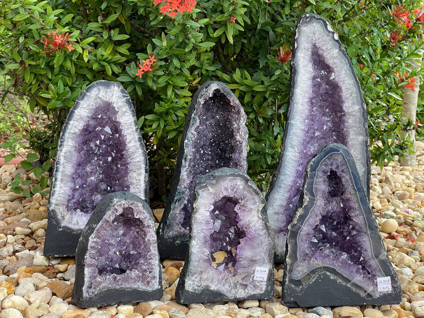 X-Large Amethyst Cathedral, Amethyst Geode,Raw Amethyst Cluster, Pick a Weight
