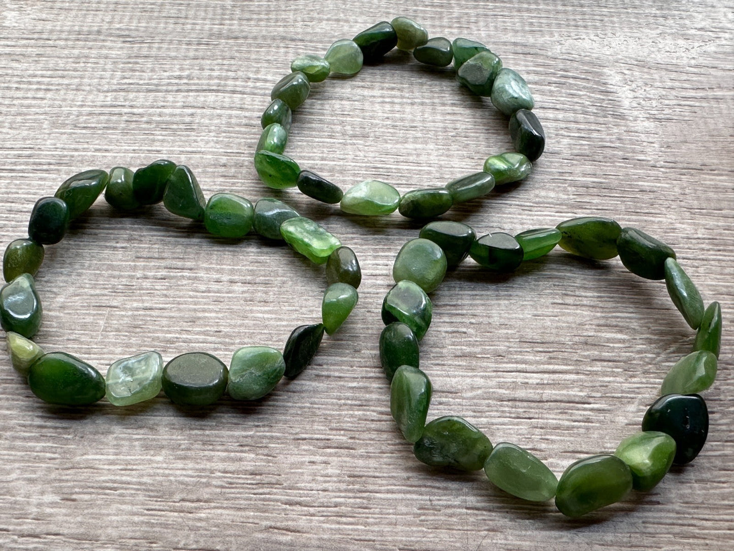 Wholesale Grade A++ Gemstone Nugget Bracelet, Choose from 18 Gemstone Types