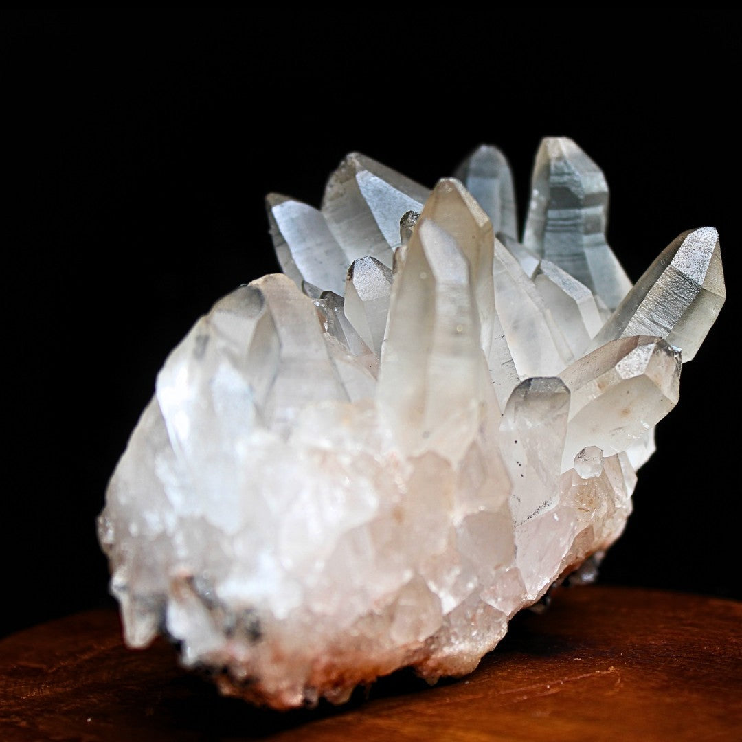 Natural Clear Quartz Healing Cluster 334g 11x7 cm Raw Crystal for Energy