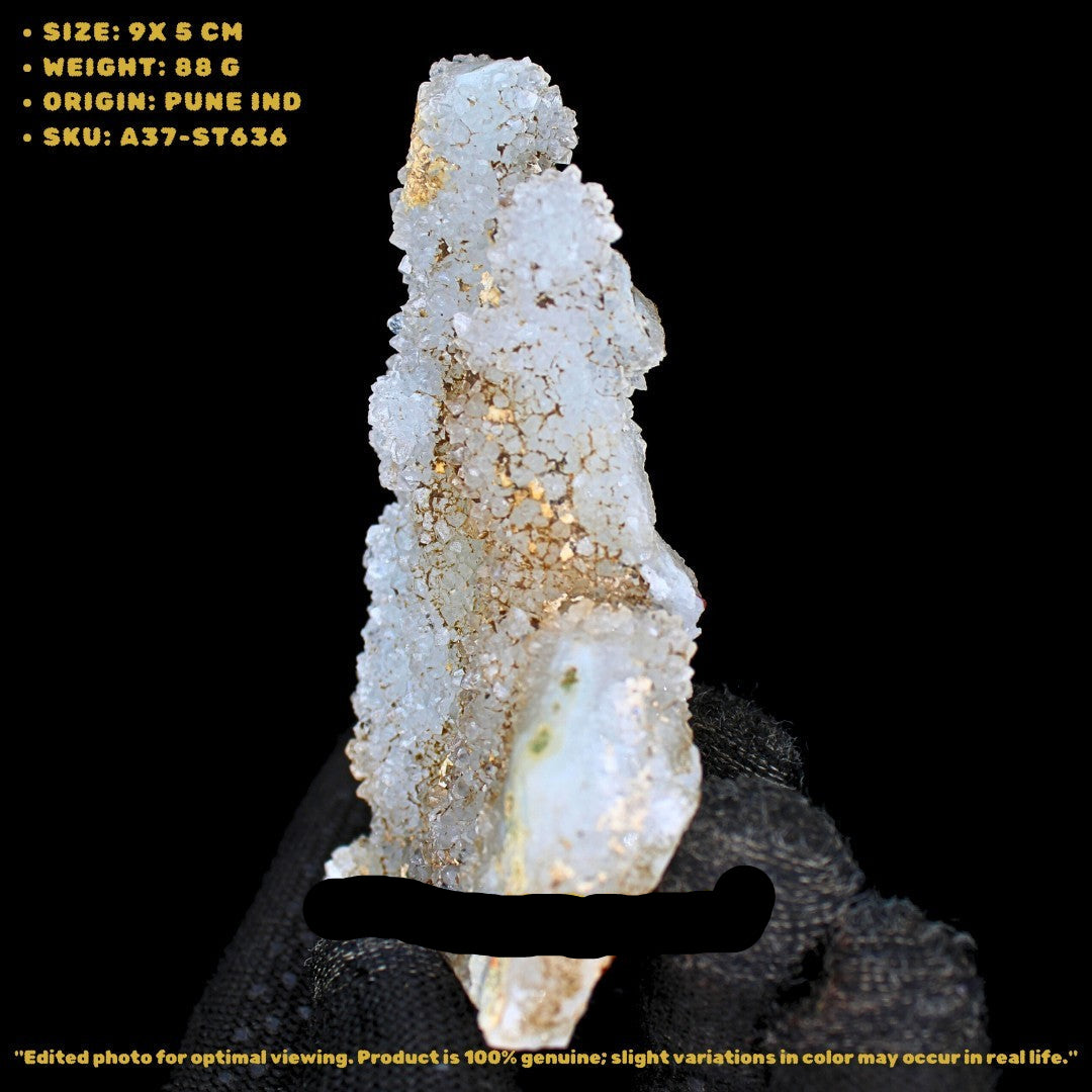 MM Quartz Healing Cluster Stone – Raw Energy Crystal for 88g