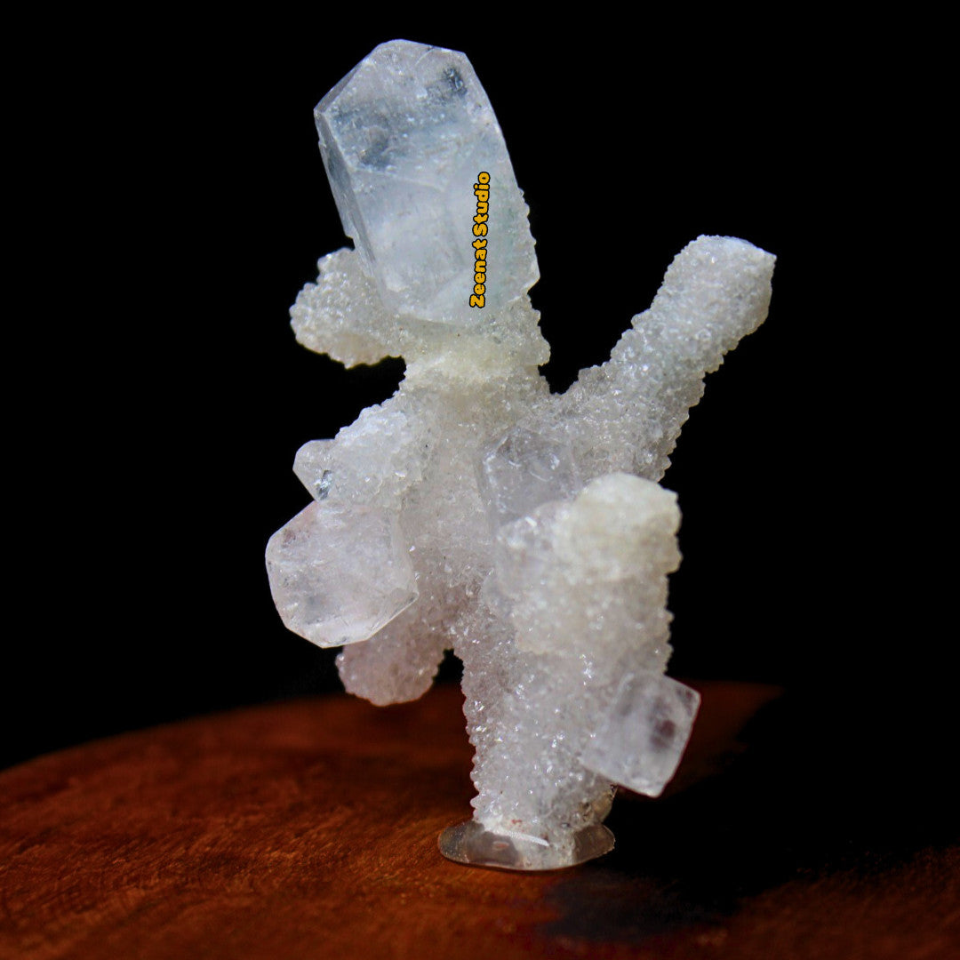 Rare Apophyllite Cluster Matrix 7cm 165g Shiny Luster Mineral Specimen from Indi