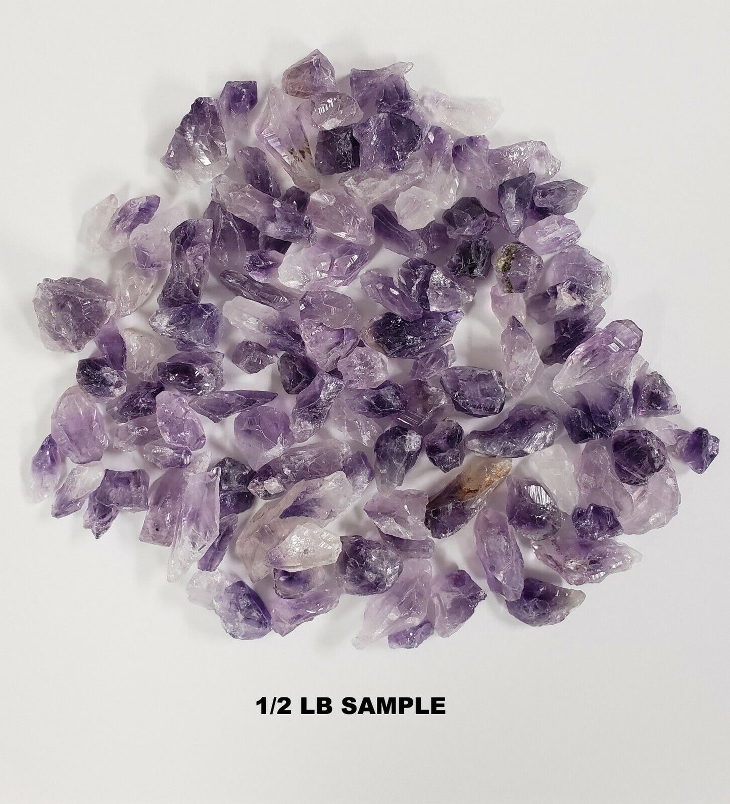 AMETHYST CRYSTAL SMALL POINTS & CHUNKS BULK WHOLESALE HEALING CRYSTALS