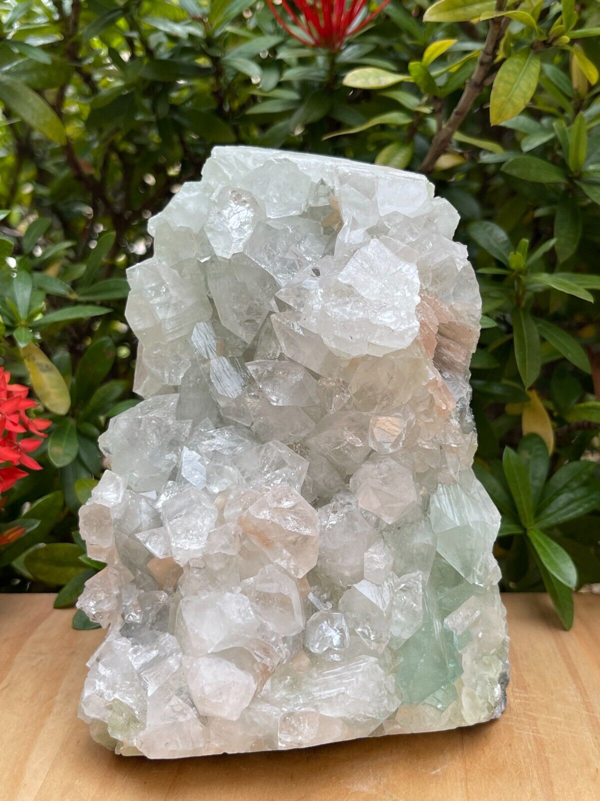Apophyllite Cluster, Apophyllite Geode, Apophyllite Free Standing