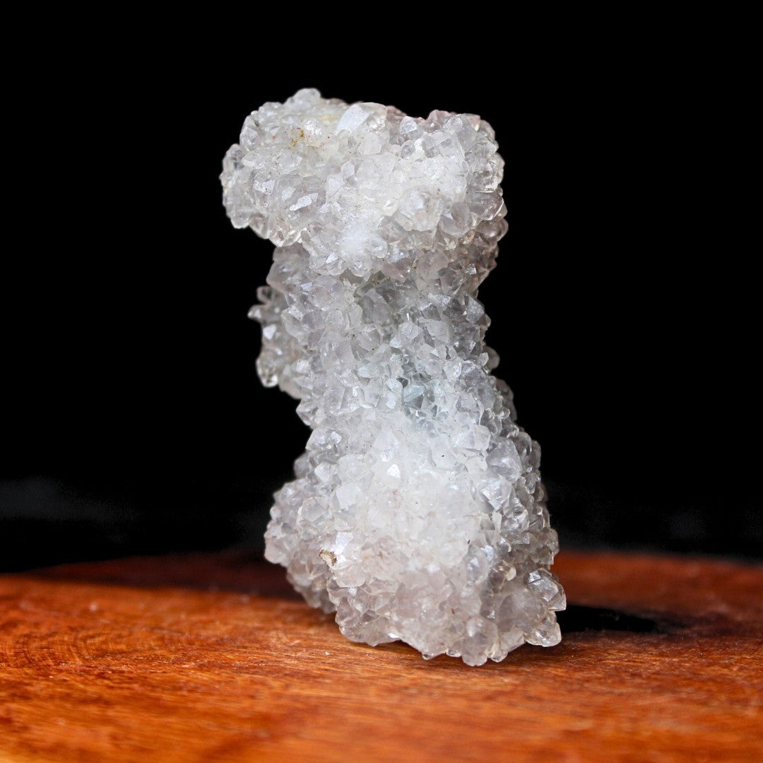 Apophyllite on Stilbite 44g Zeolite Mineral Specimen from India Natural Crystal