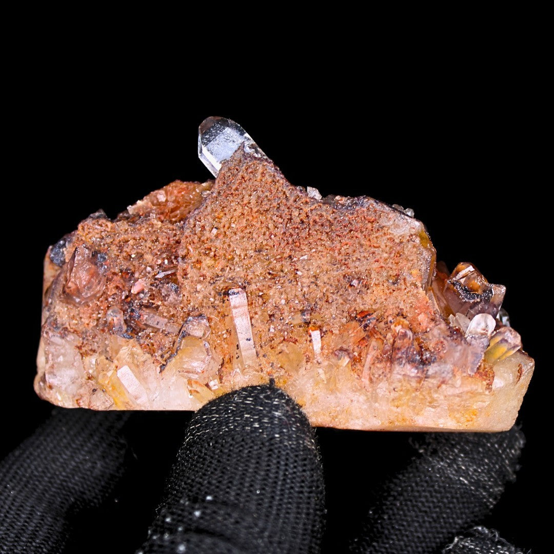 Phantom Quartz Crystal 130g 7x3 cm Natural Healing Cluster Raw Stone India