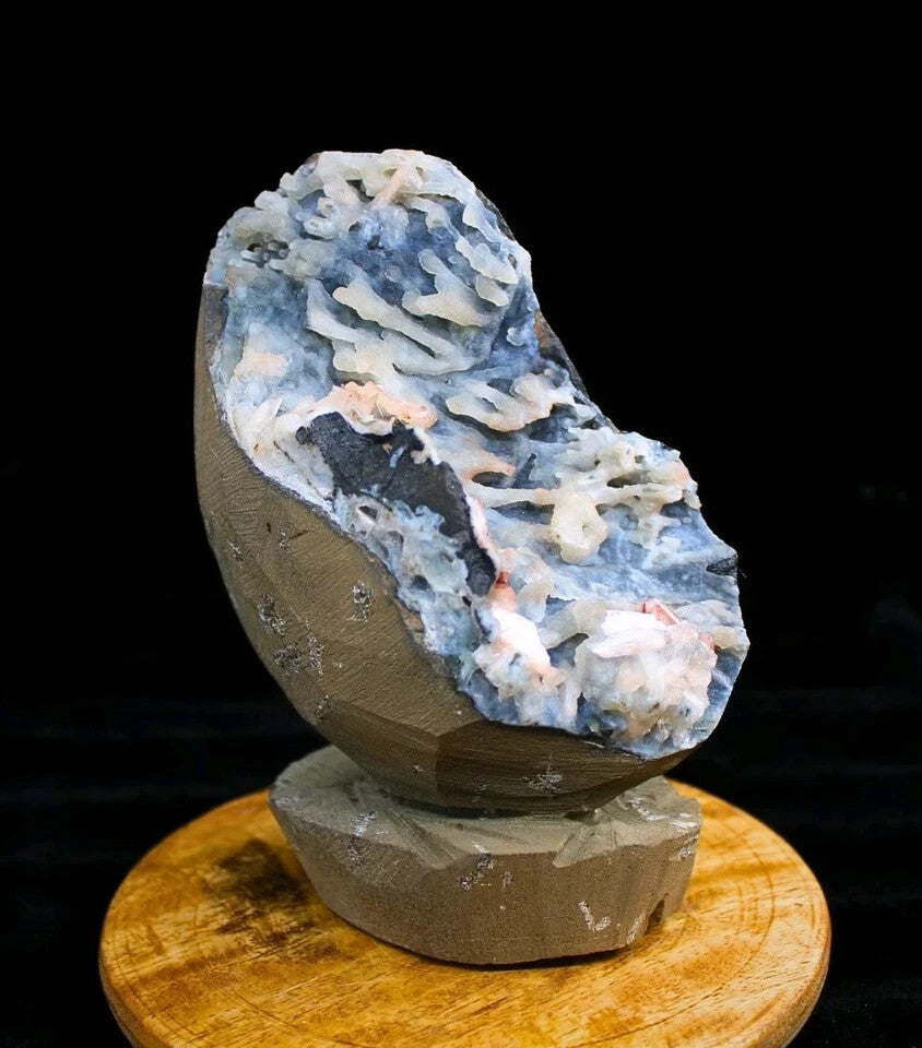 Natural Apophyllite Cluster with Stilbite Heulandite Jalgaon, India | Wholesale