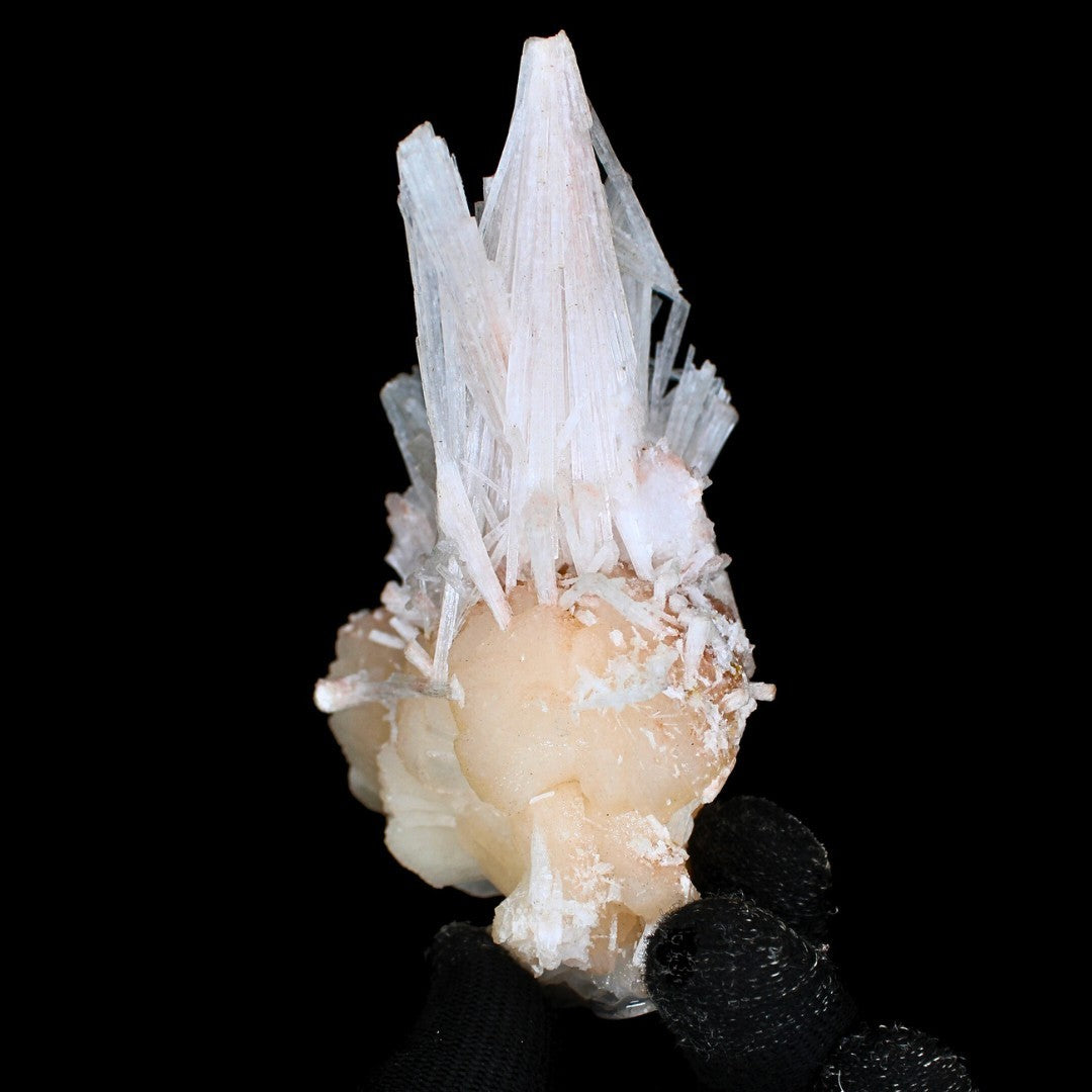 Scolecite with Stilbite Cluster Healing Stone 160g | 11x7 cm | Natural Crystal