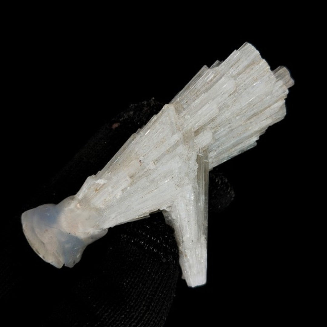 Rare 28g Scolecite Spray Cluster Mineral Specimen Zeolite India