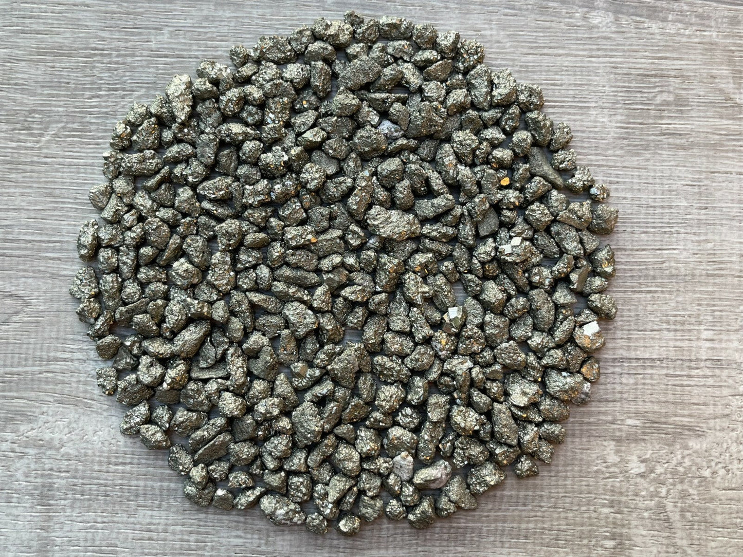 Grade A++ Pyrite Semi Rough Mini Chips 5 - 15 mm, Raw Pyrite, Wholesale Bulk Lot