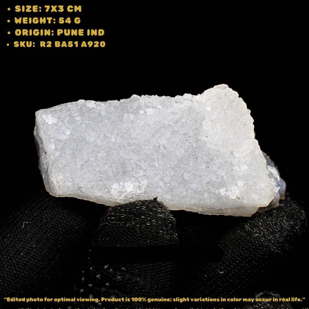 Natural Apophyllite Crystal 54g Healing Stone for Energy & Meditation