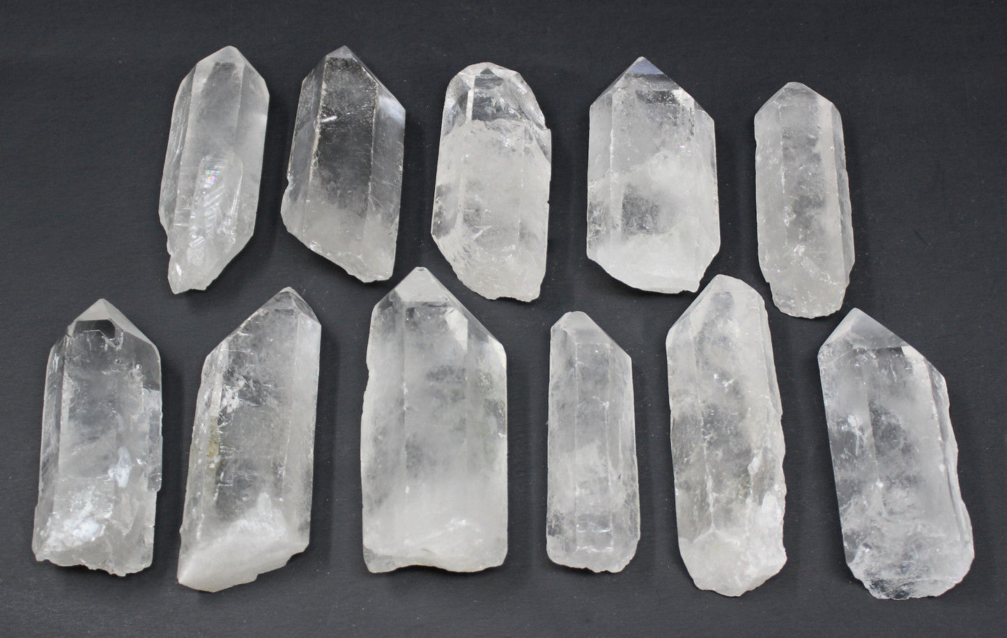 Clear Quartz Crystal Point (3" - 4") Natural Wand Specimen, Reiki Healing