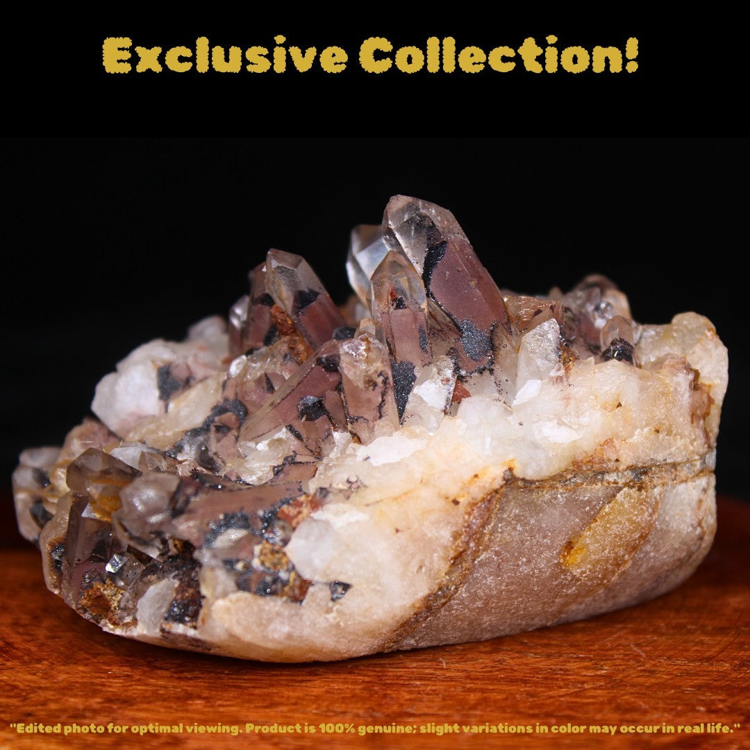 Natural Phantom Quartz 178g 7x4 cm Rare Inclusion Crystal for Healing crystals