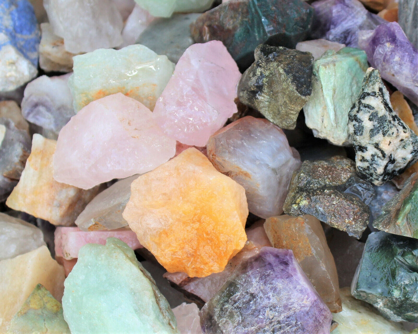 Natural Rough Crystals & Stones: Choose lb or oz HUGE RANGE! (Wholesale Bulk)