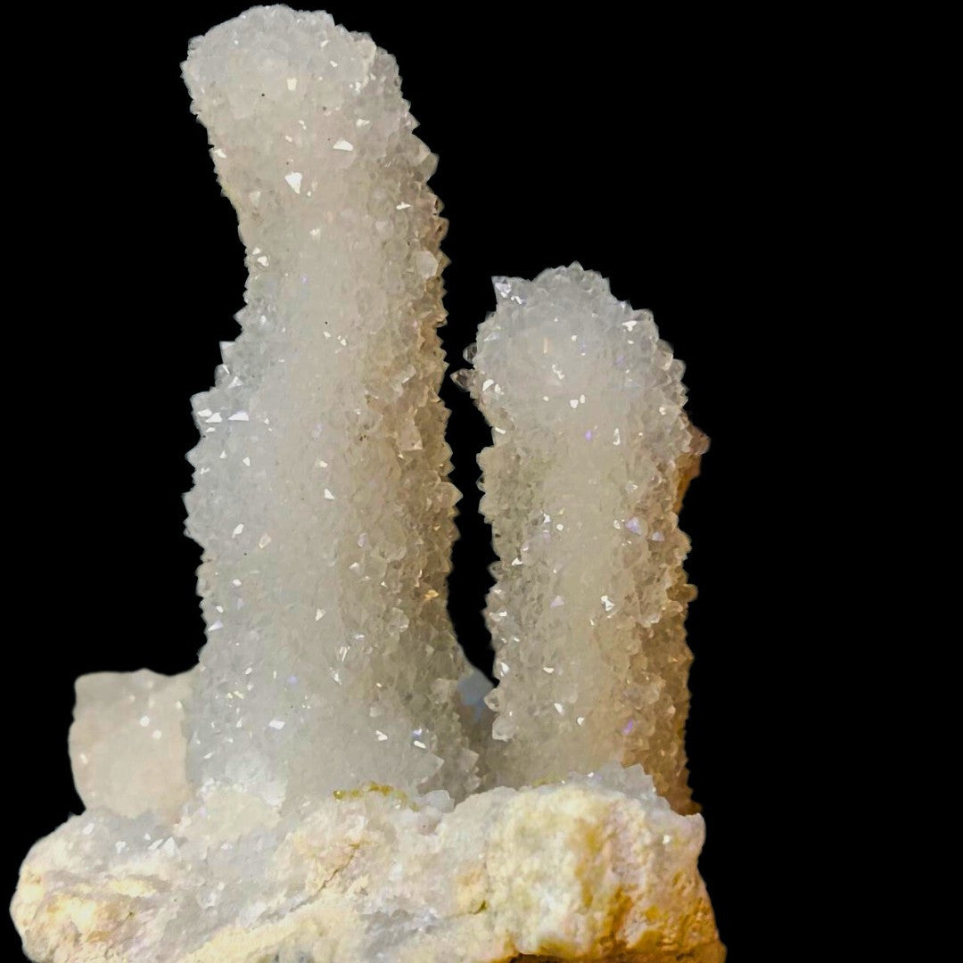 Natural Rainbow Quartz Rough Crystal 100g Mineral Specimen from India