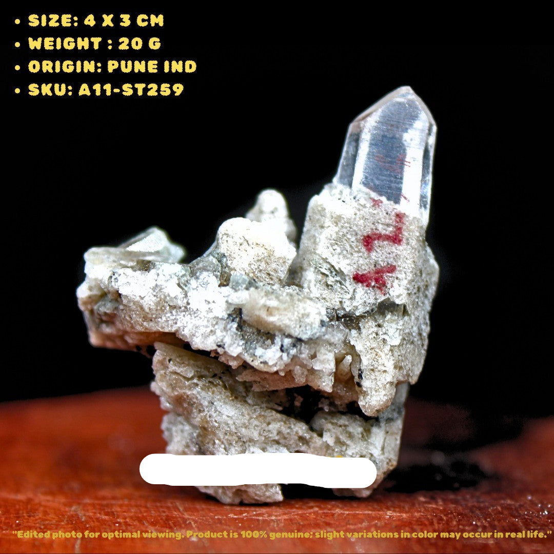 Himalayan Clear Quartz Cluster 20g Reiki Healing Crystal Chakra Stone