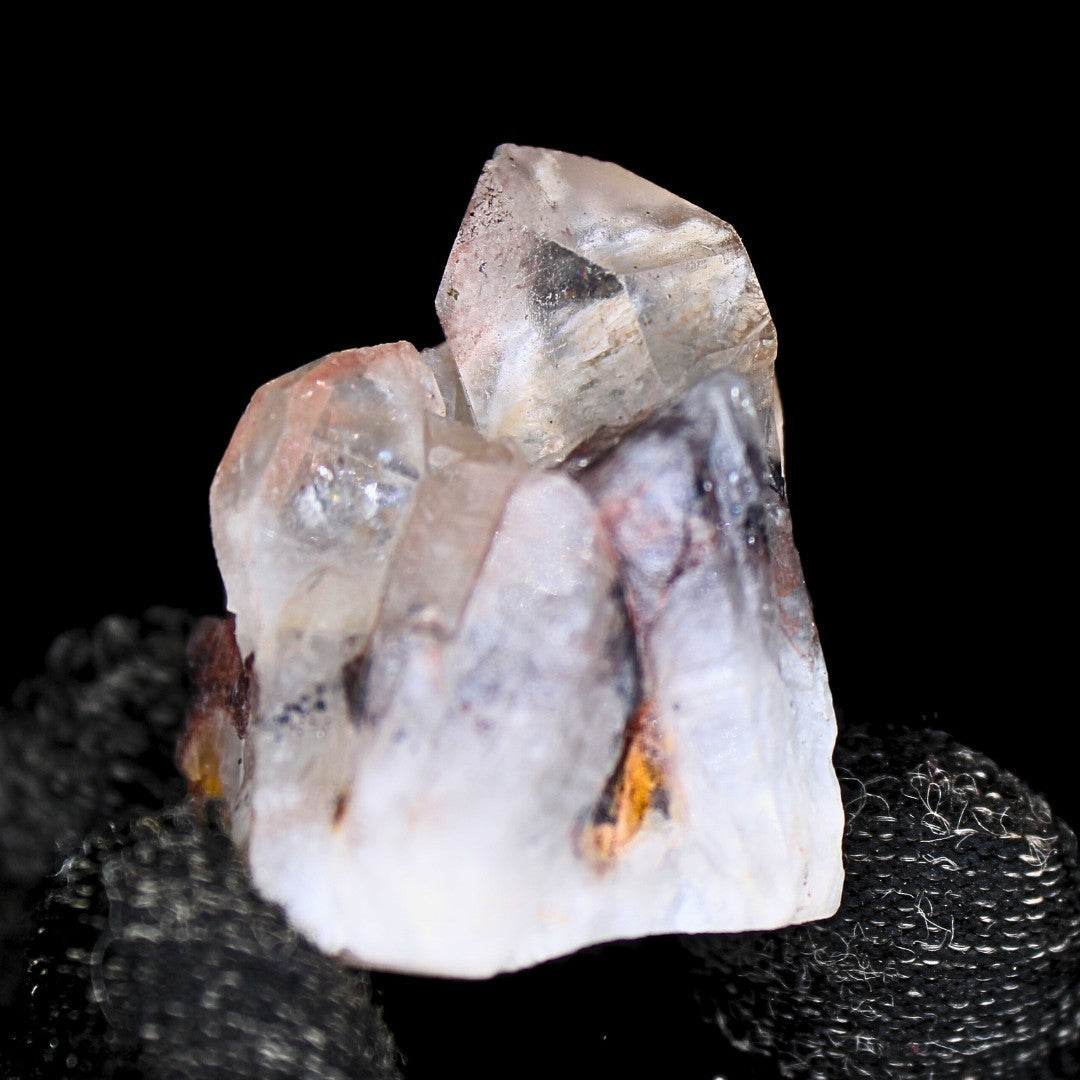 Phantom Quartz 32g Mini Crystal Cluster Raw Healing Stone India