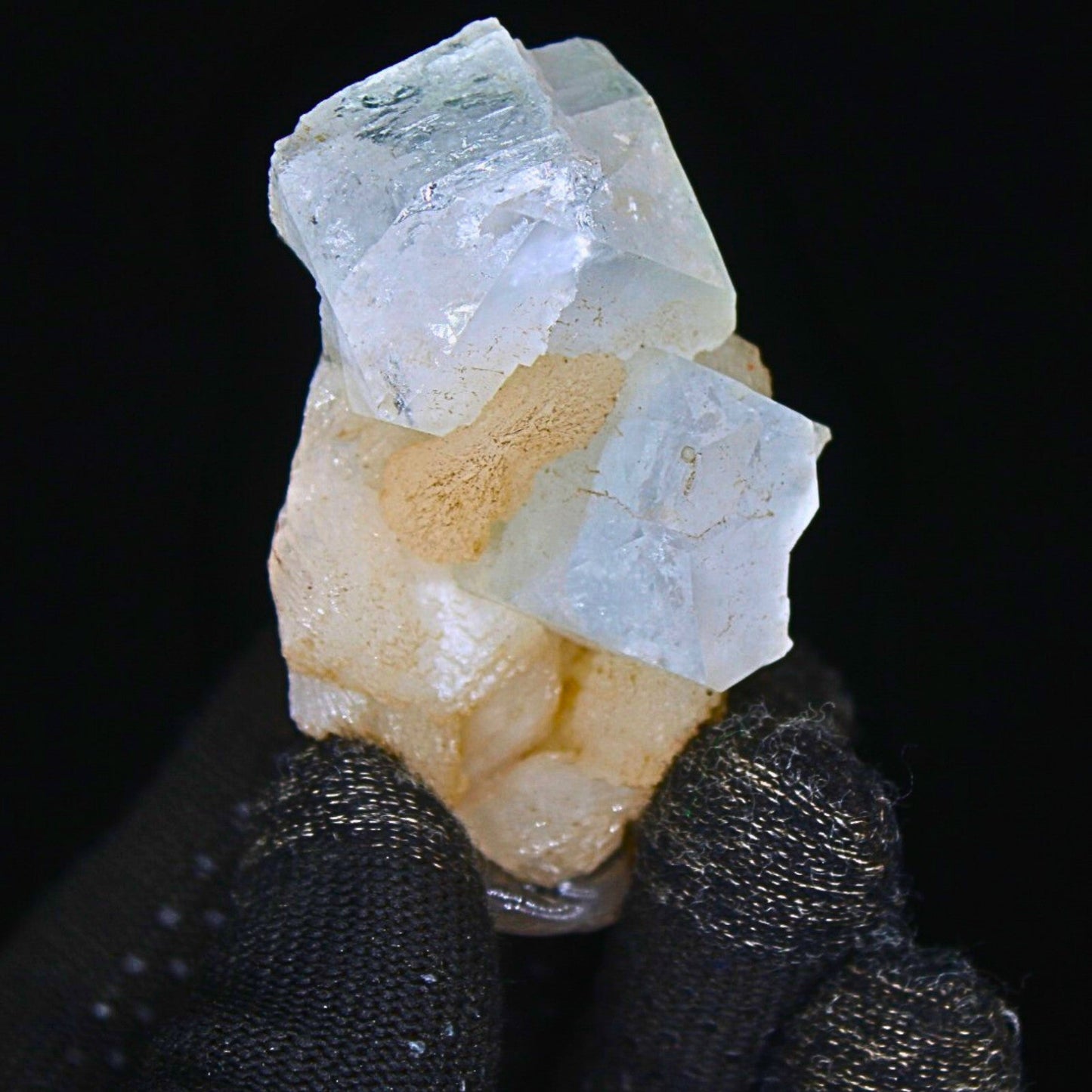 Apophyllite on Stilbite Cut Point Crystal 52g Reiki Healing & Meditation Stone