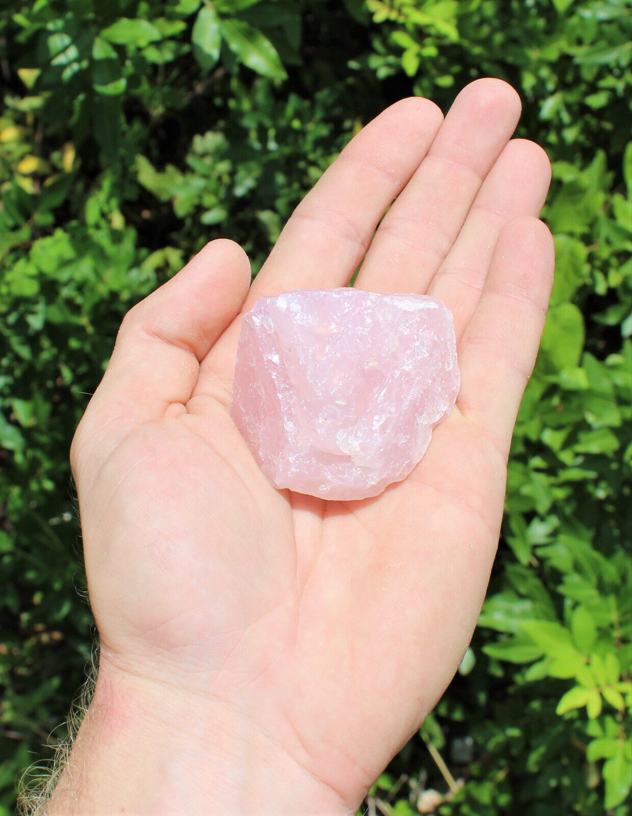 Rough Natural Rose Quartz Wholesale Bulk Lots, LARGE 2 - 3" Rose Quartz Crystals