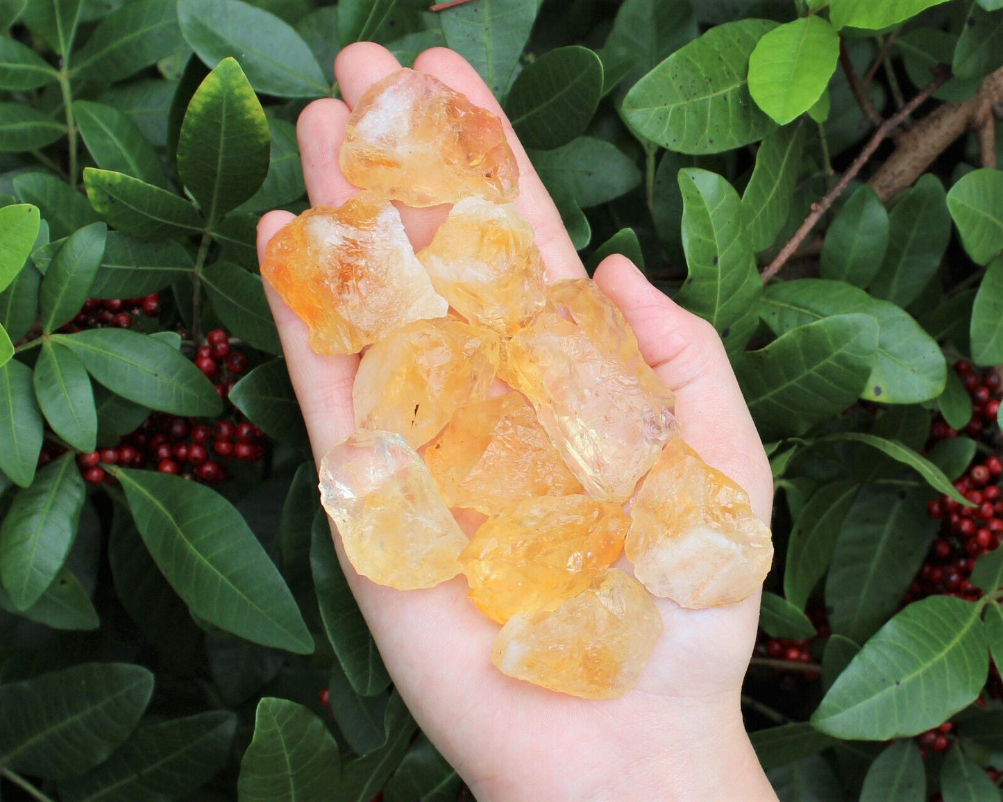 Citrine Rough Crystals: Choose How Many Pieces (Raw Citrine)