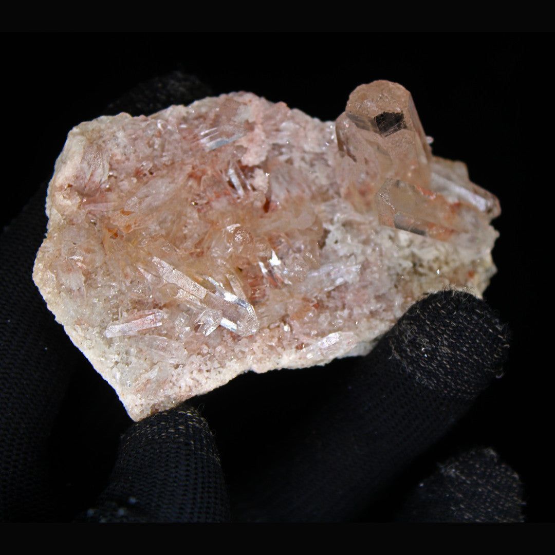 Natural Himalayan Quartz Cluster 60g 7x4cm Clear White Chrysanthemum Crystal