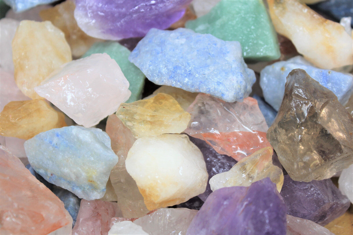 Natural Rough Crystals & Stones: Choose lb or oz HUGE RANGE! (Wholesale Bulk)
