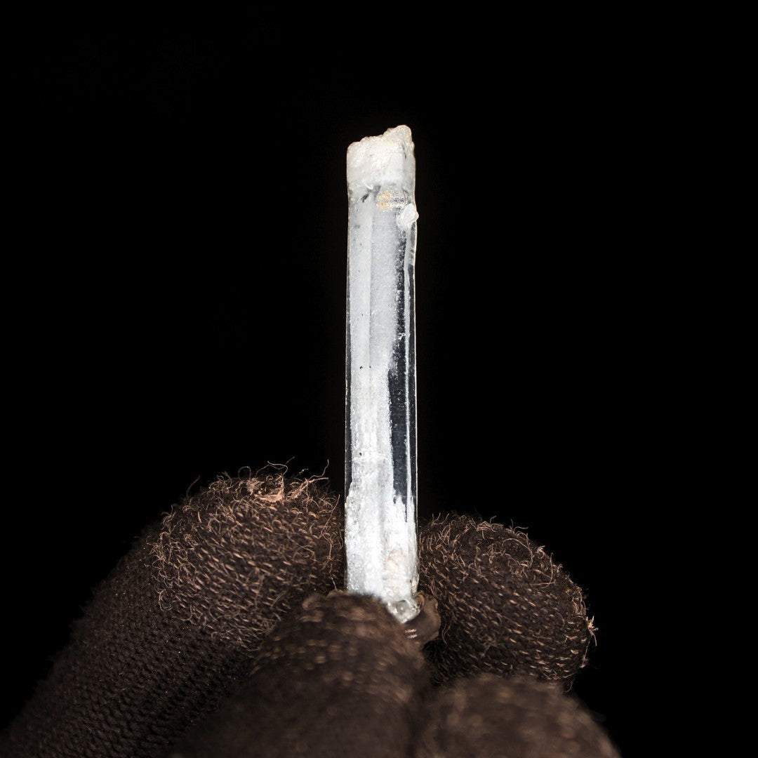 Mini Clear Quartz Crystal 2g 4x1 cm Natural Raw Pocket Stone from India