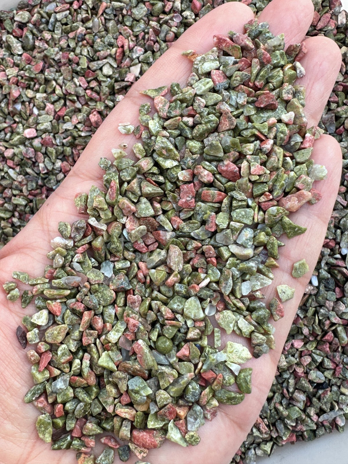 Grade A++ Semi Tumbled Gemstone Mini Chips 3 - 18 mm, Choose From 4 oz to 3 lbs