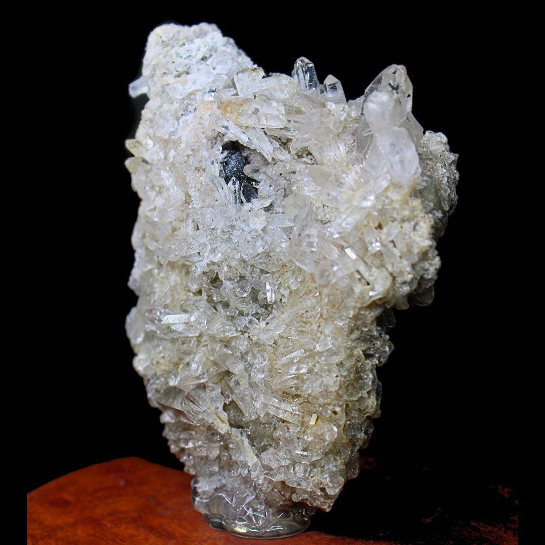 Himalayan Clear Quartz Cluster 192g Rare Mineral Specimen 11x8 cm India