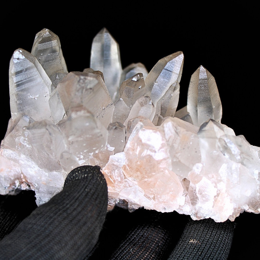 Natural Clear Quartz Healing Cluster 334g 11x7 cm Raw Crystal for Energy