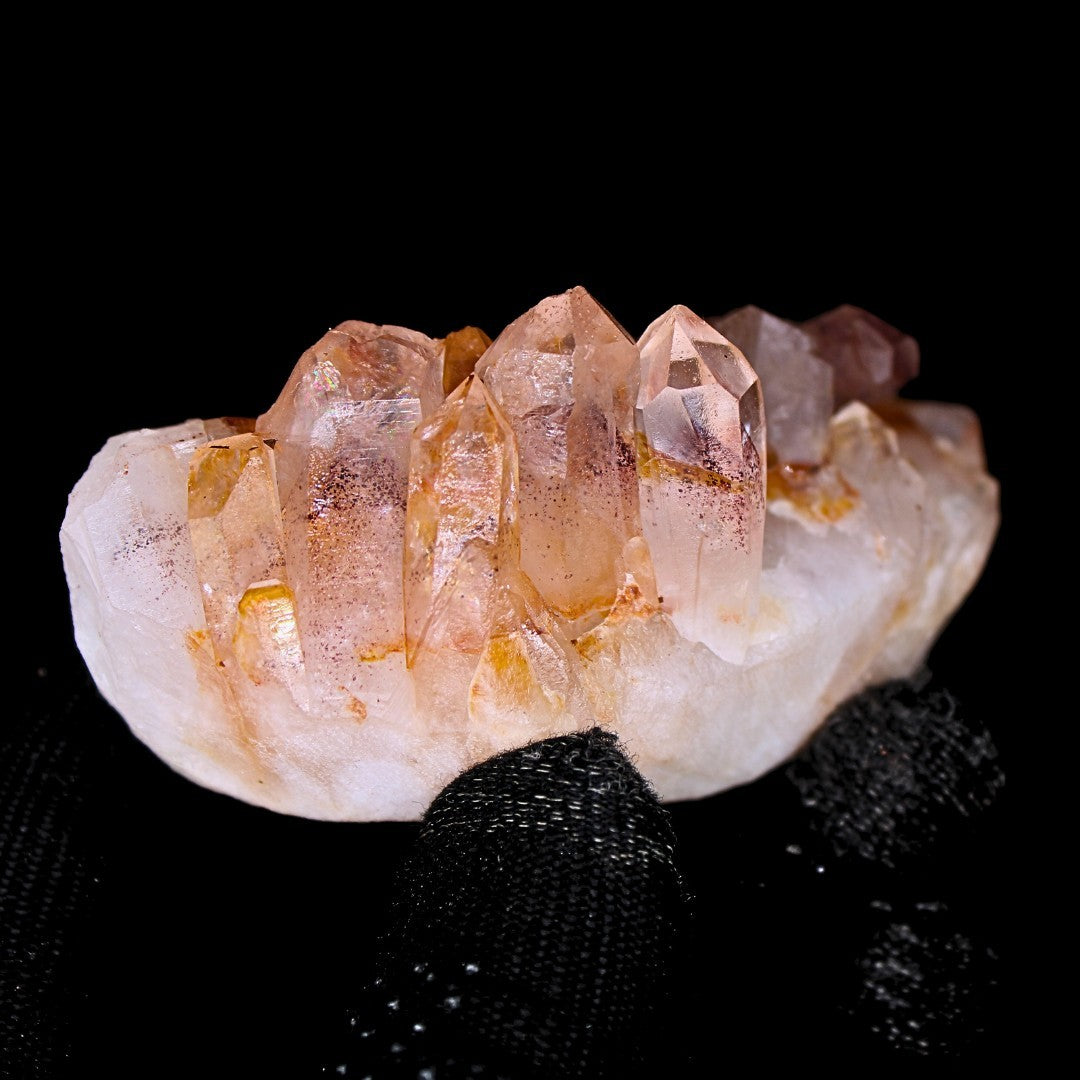 Phantom Quartz Healing Crystal 224g 9x5 cm – Rare Natural Cluster from India