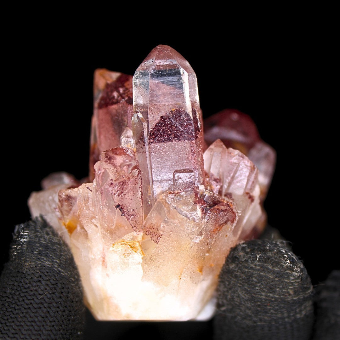 Phantom Quartz Crystal 120g 5x5 cm Rare Inclusions Natural Display Piece