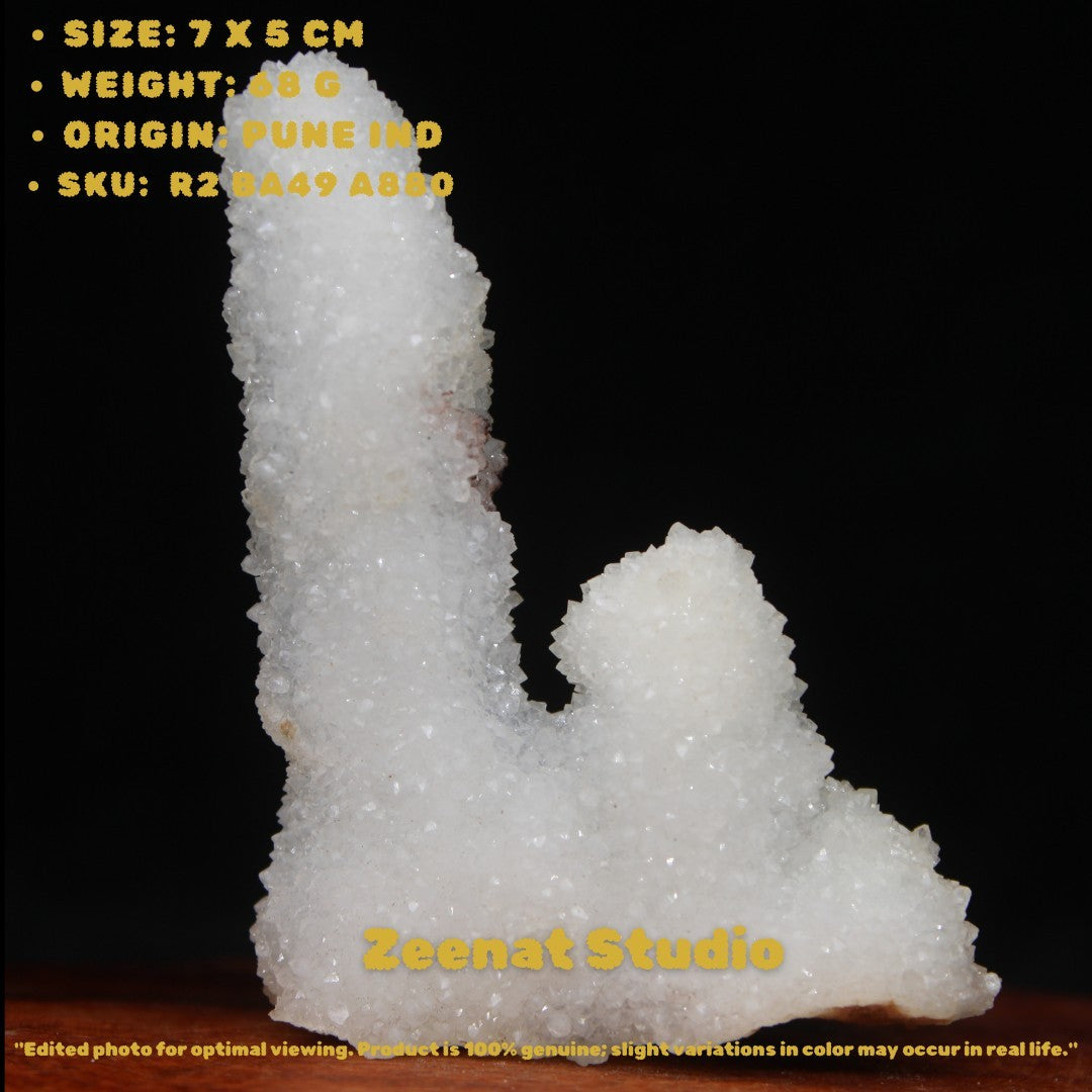 Rainbow Quartz 68g Aura Energy Crystal for Joy, Positivity & Chakra Balancing