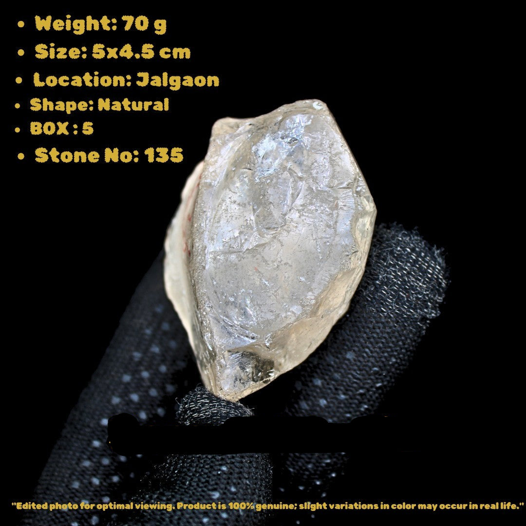 Rare Clear Quartz Cluster 42g 5x4.5cm Natural Himalayan Crystal Specimen