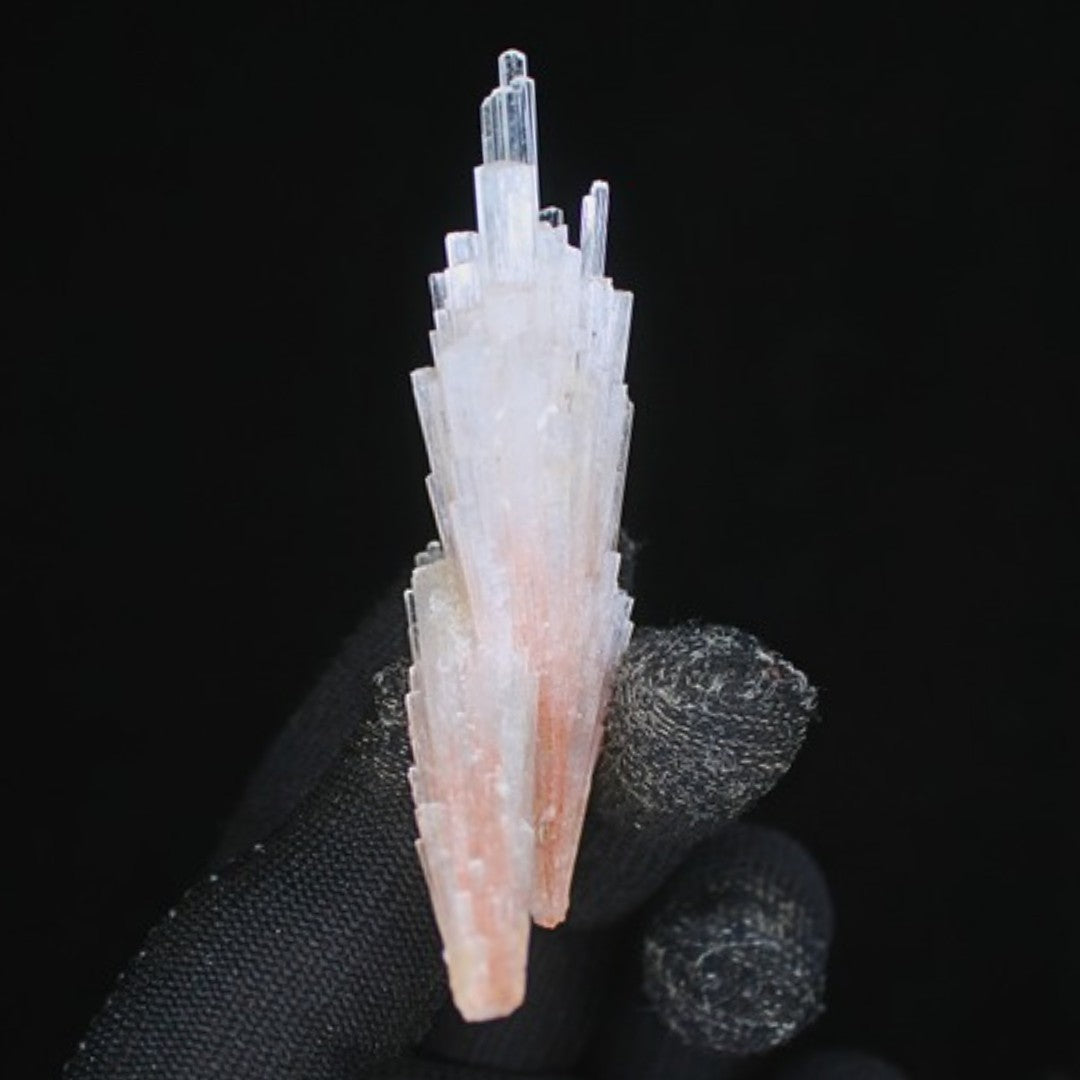Natural Scolecite Crystal 16g White Zeolite Healing Stone from India