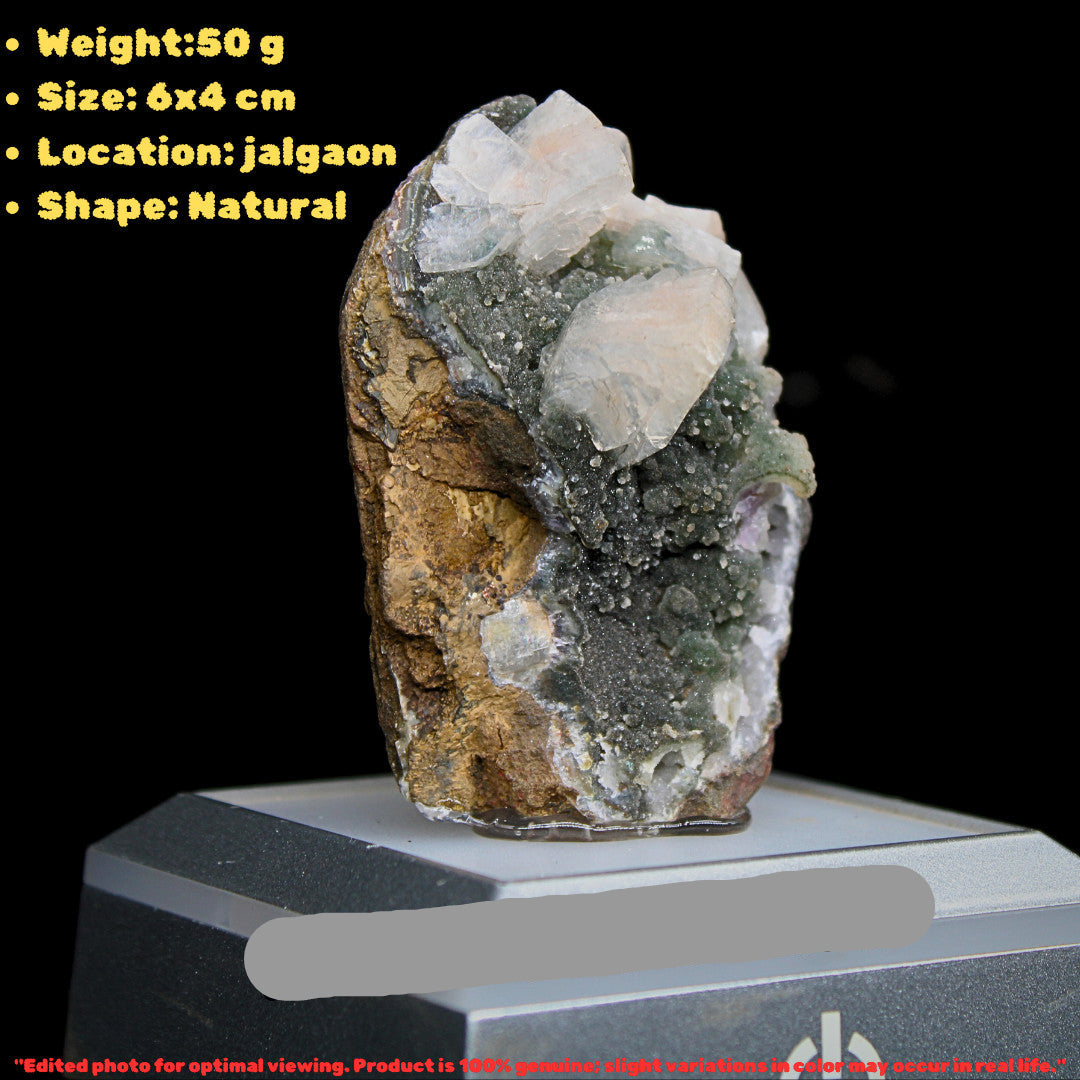 Coral Chalcedony 50g Rare Botryoidal Crystal Mineral Specimen India