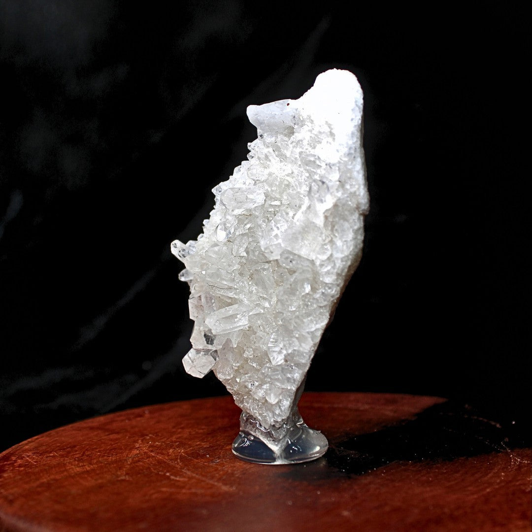 Himalayan Clear Quartz Crystal 74g Cluster Raw Healing Stone India 7x4cm