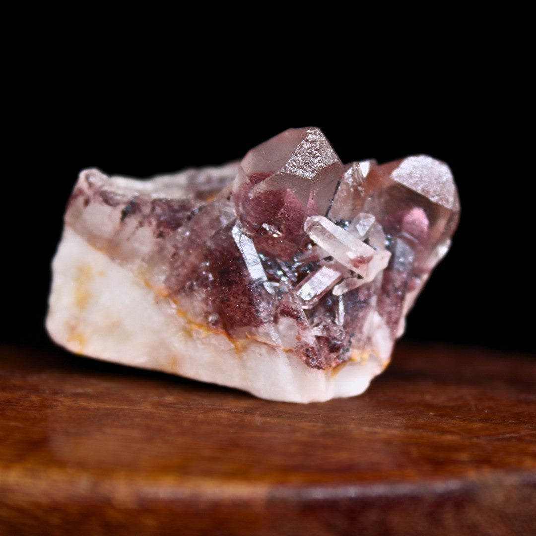 Phantom Quartz Cluster Stone 55g Natural Raw Healing Crystal from India