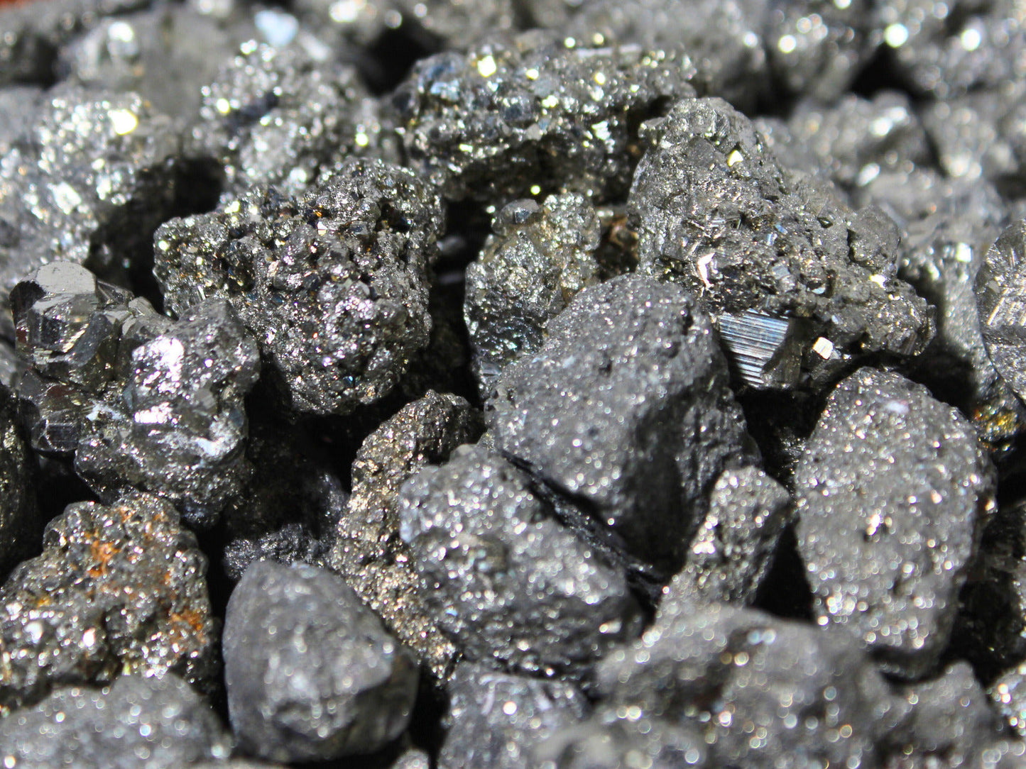Pyrite Clusters - Natural and Raw "Fools Gold" - 1 LB Bulk Wholesale Options