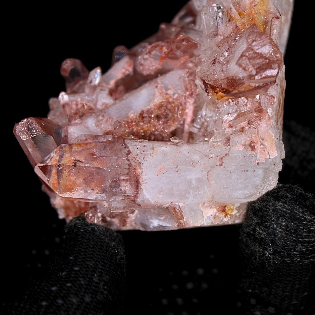 Phantom Clear Quartz Cluster 166g Natural Mineral Specimen 10x6cm Collector Gem