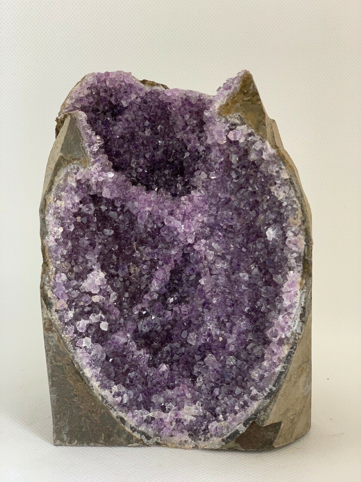 Amethyst Cluster, Amethyst Geode From Uruguay Cut Base, Pick a Size