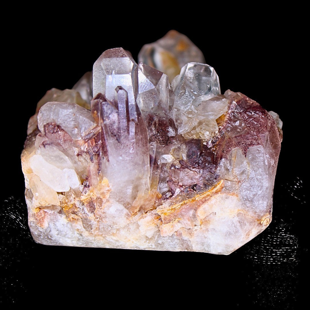 Phantom Quartz Cluster 440g 10x7 cm