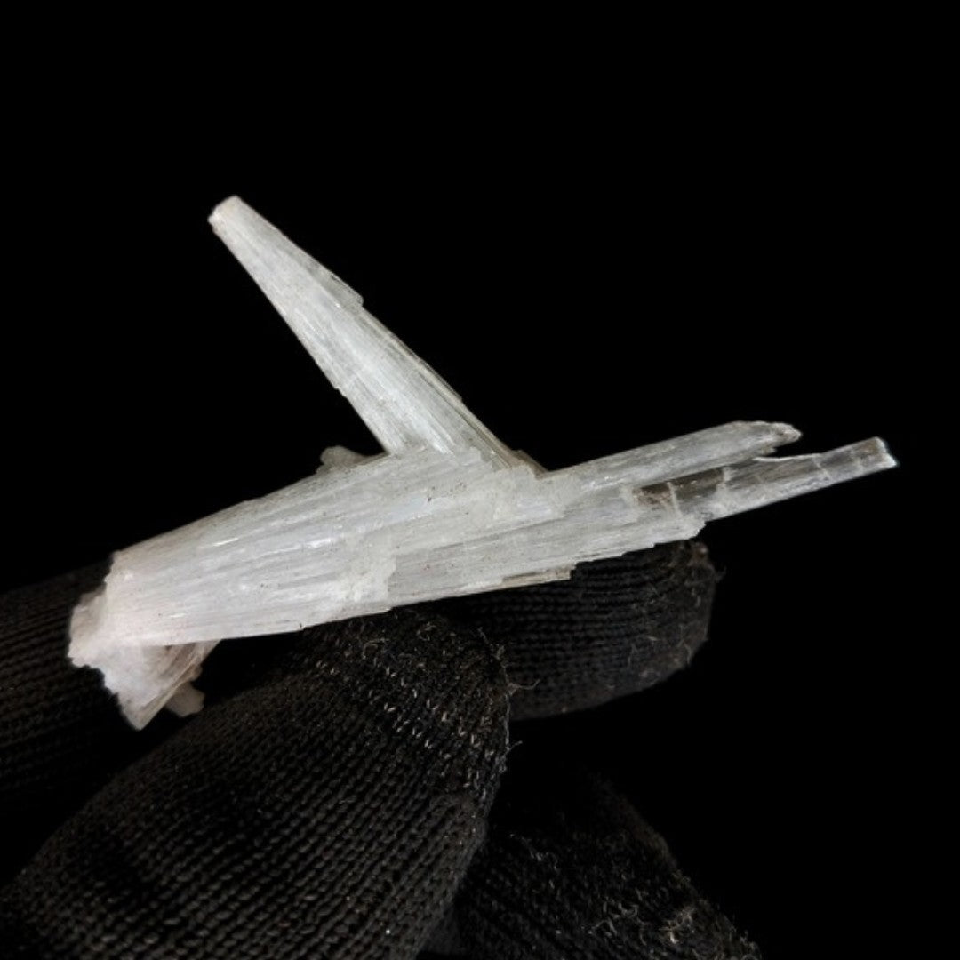 Natural Scolecite Crystal 10g White Zeolite Mineral from India