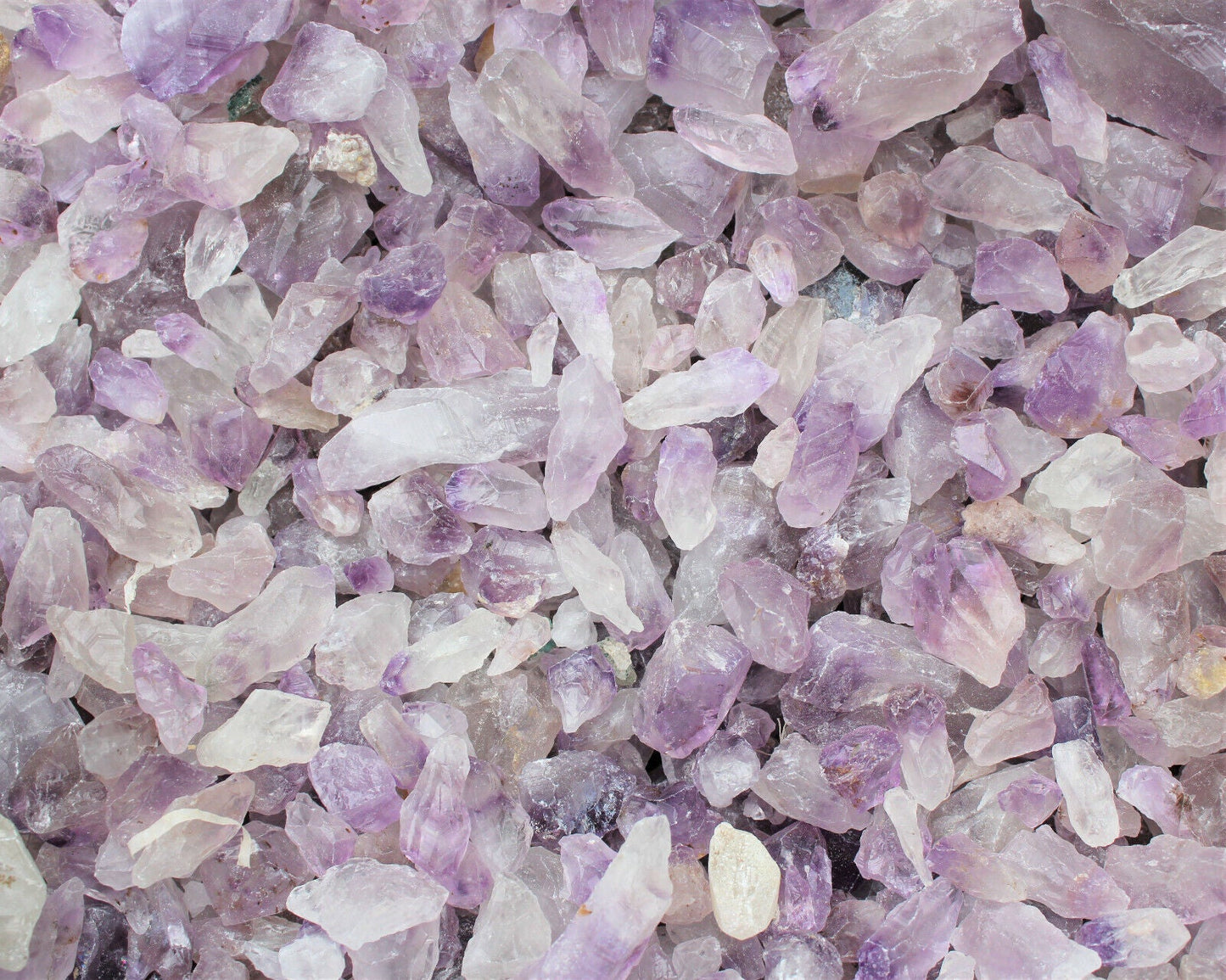 Wholesale CLEARANCE Amethyst Crystal Points, 500 Carat Lot Natural Rough Quartz