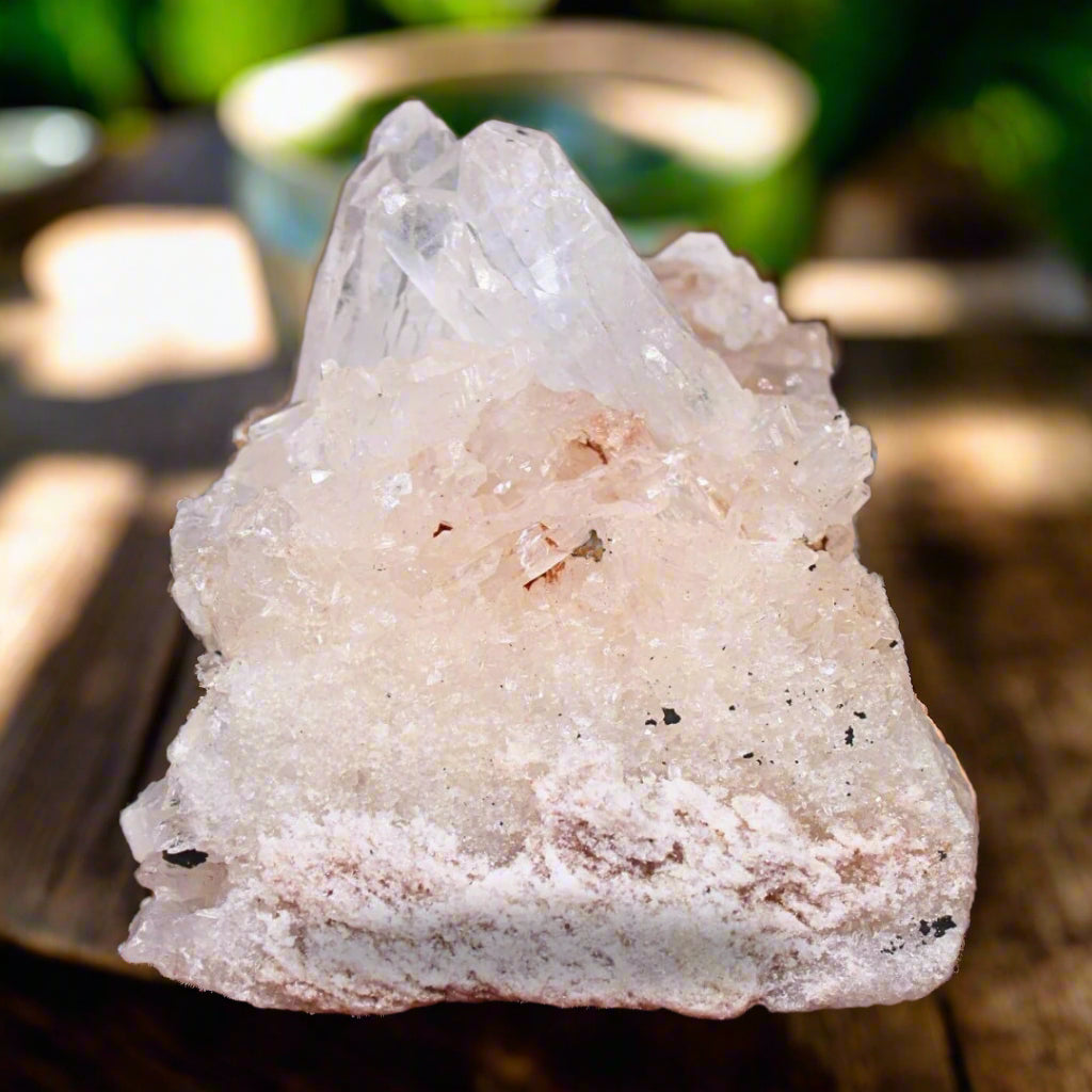 Himalayan Clear Quartz 246g Rare Collector Crystal Mineral Specimen India