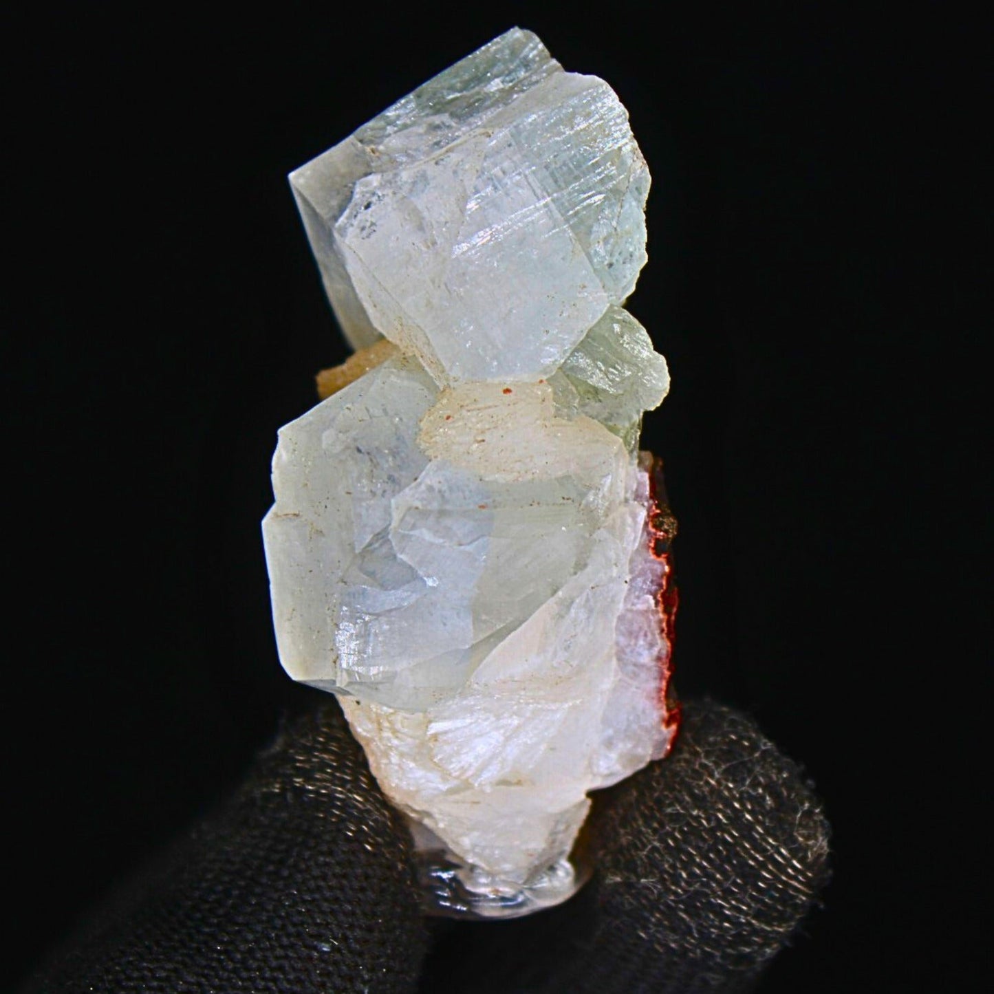 Apophyllite on Stilbite Cut Point Crystal 52g Reiki Healing & Meditation Stone